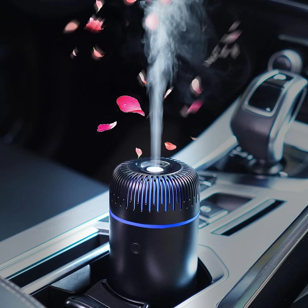 Compact Ambient Light Car Diffuser