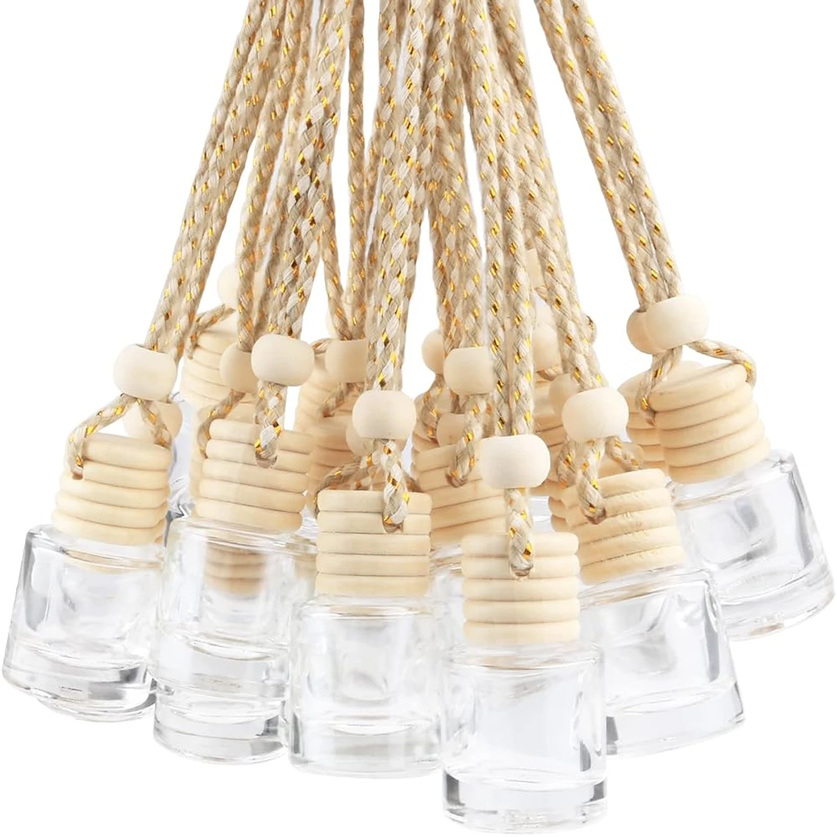 Wood-Cap Hanging Bottle Set