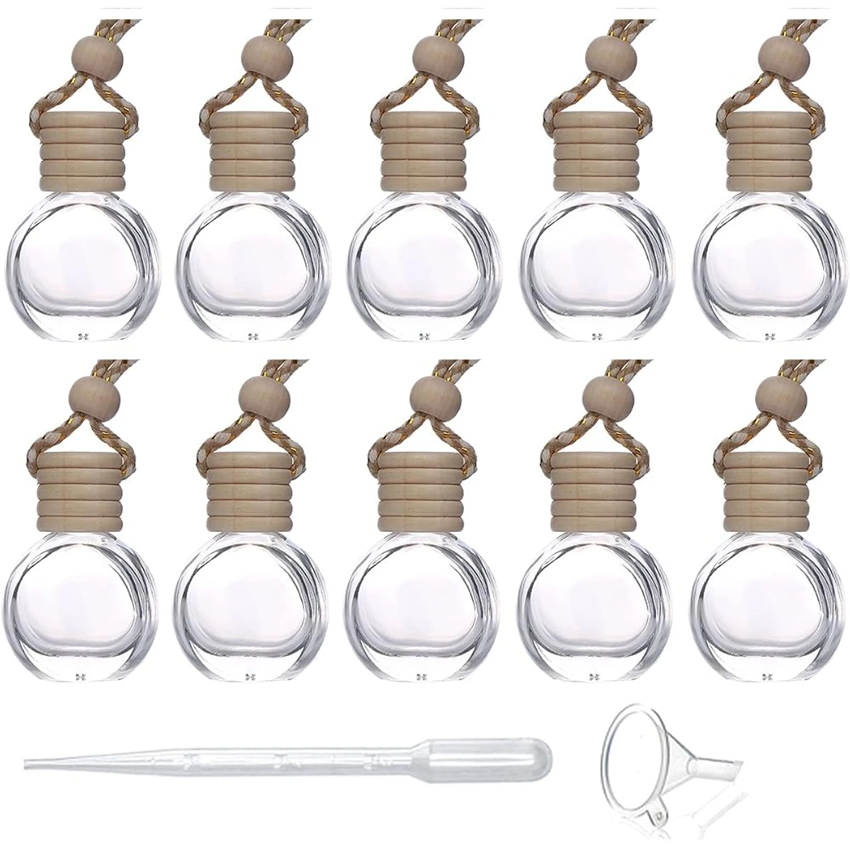 Round Glass Hanging Diffuser Set