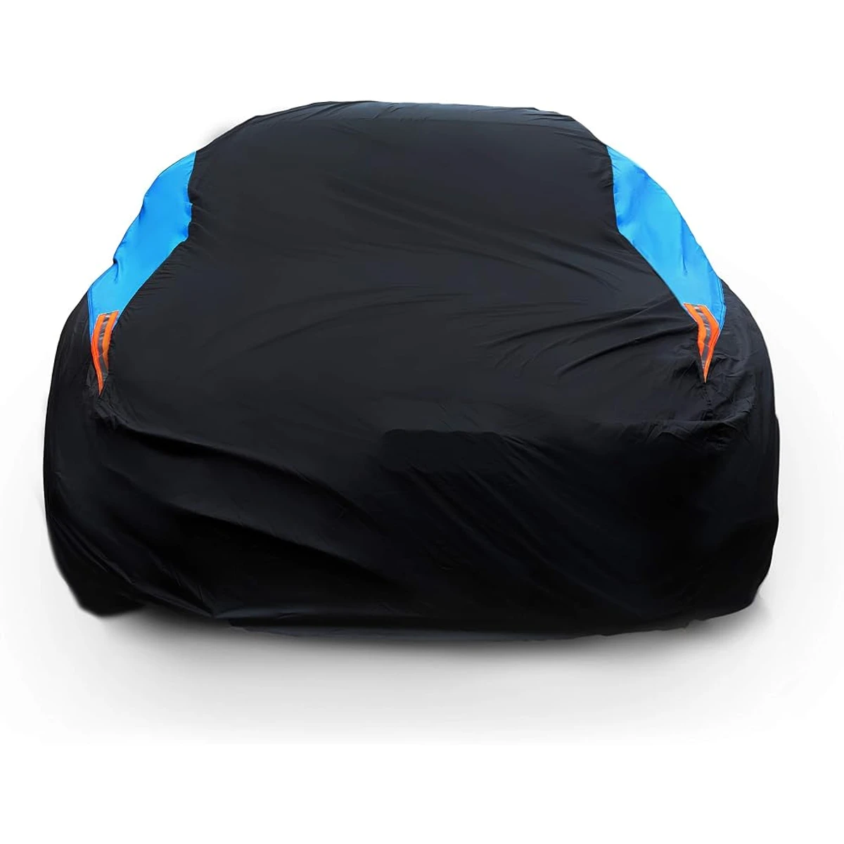 Black Full Cover with Blue Mirror Panels