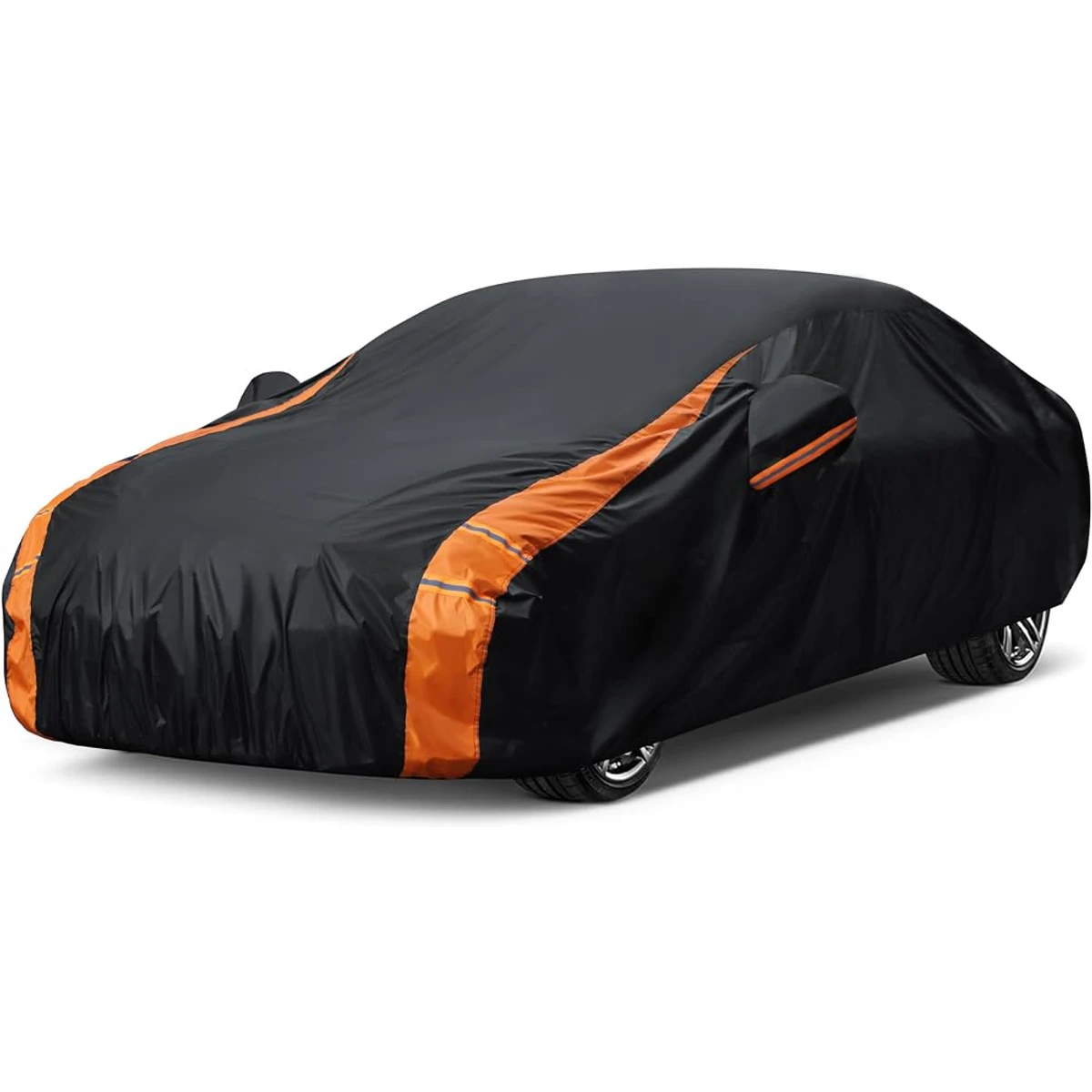 Black Cover with Orange Side Panels