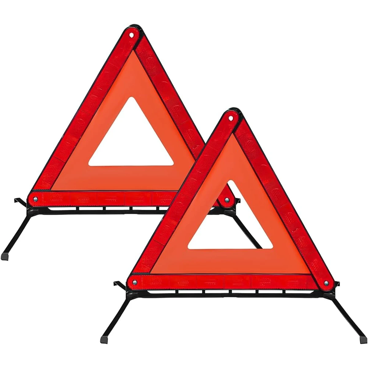 Compact Reflective Warning Triangle Pair
