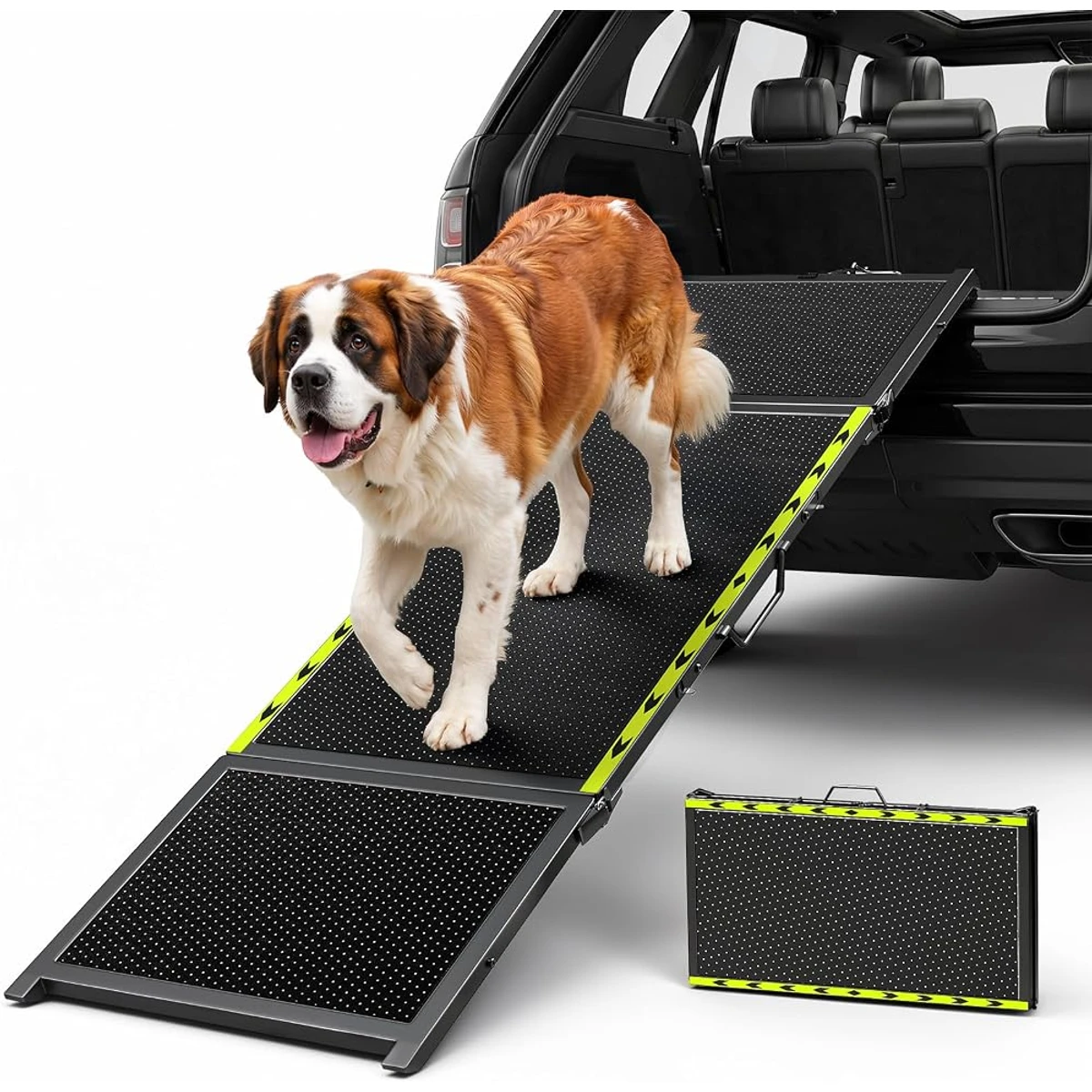 High-Contrast Edge Folding Pet Ramp