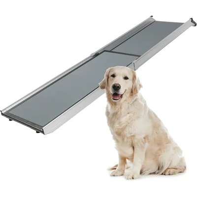Telescopic Grey Pet Ramp