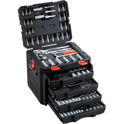 Stacked Socket and Bit Tool Case