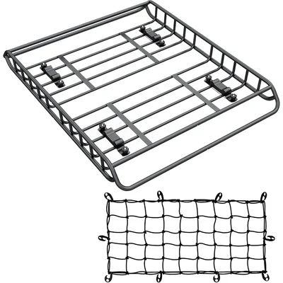 Roof Cargo Basket with Net