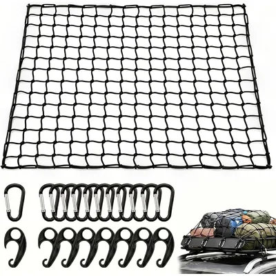 Fine Mesh Roof Cargo Net Kit