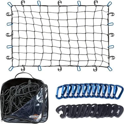 Blue Hook Roof Cargo Net Set