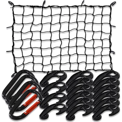 Carabiner Roof Cargo Net Kit