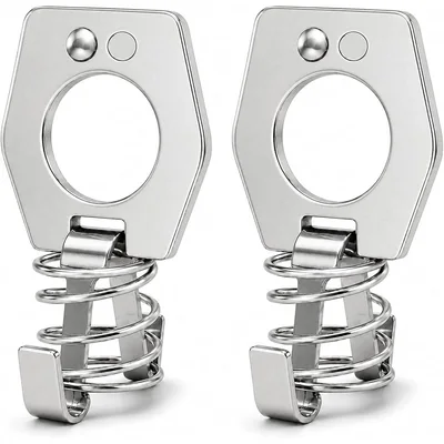 Metal RV Door Retainer Pair