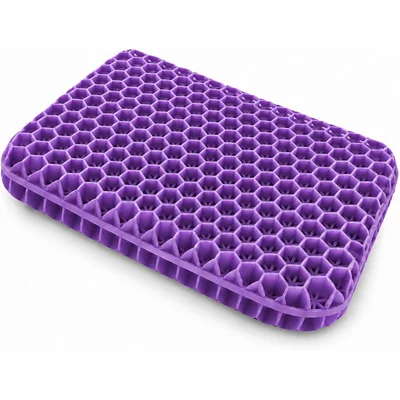 Purple Honeycomb Gel Seat Pad