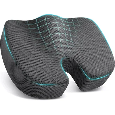 Grey Contoured Seat Cushion