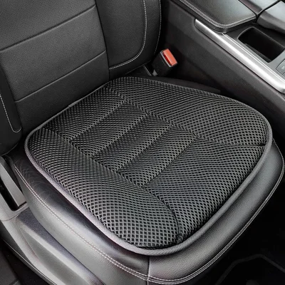 Black Quilted Driving Seat Pad
