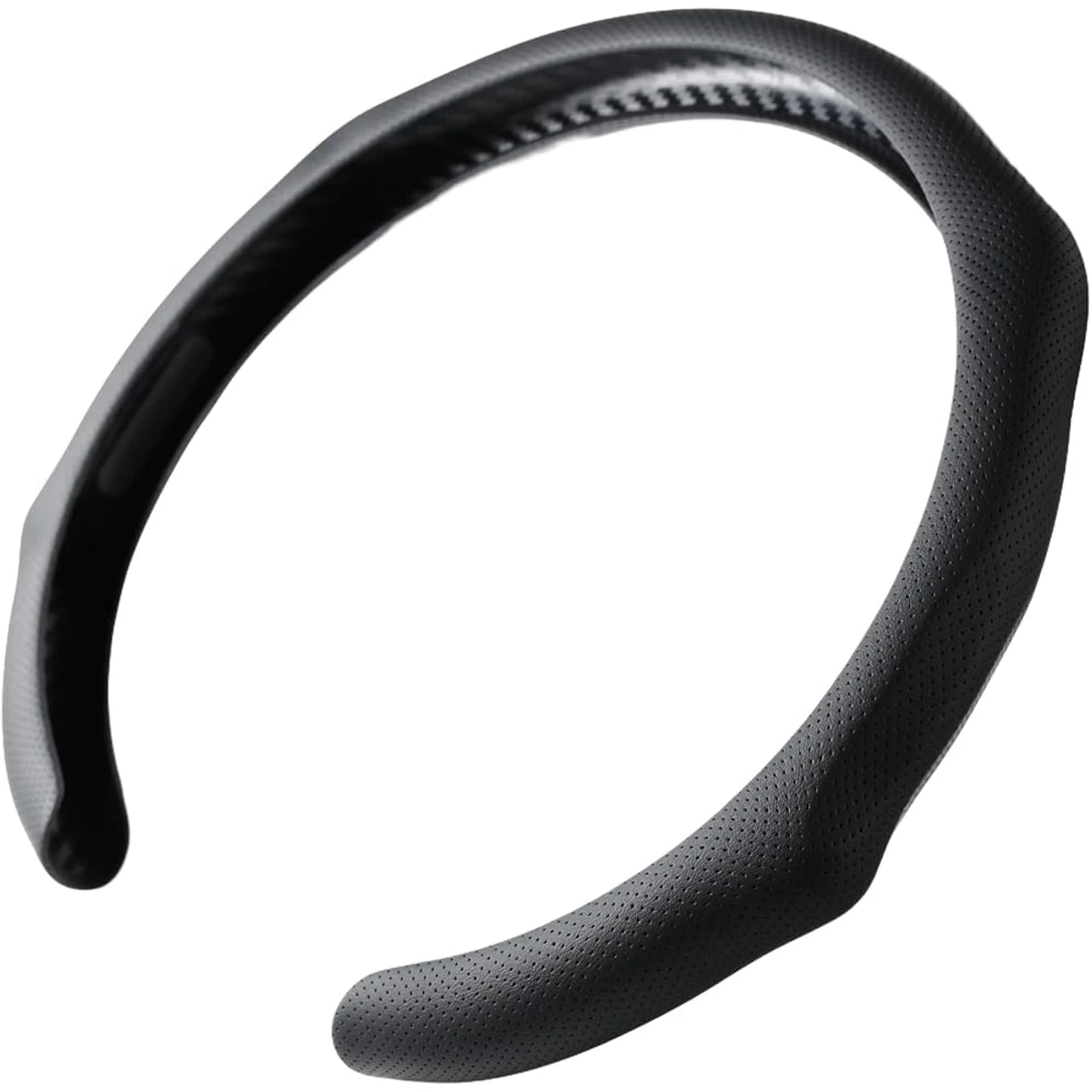 Open-Section Steering Wheel Cover