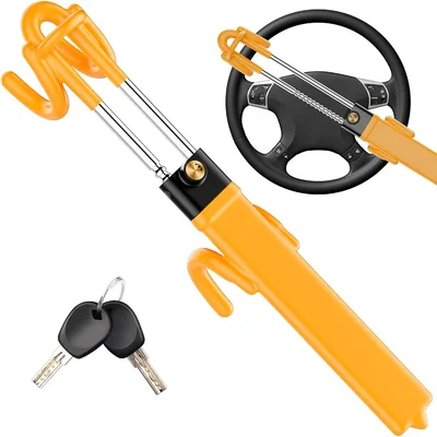 Wide Fork Steering Wheel Lock