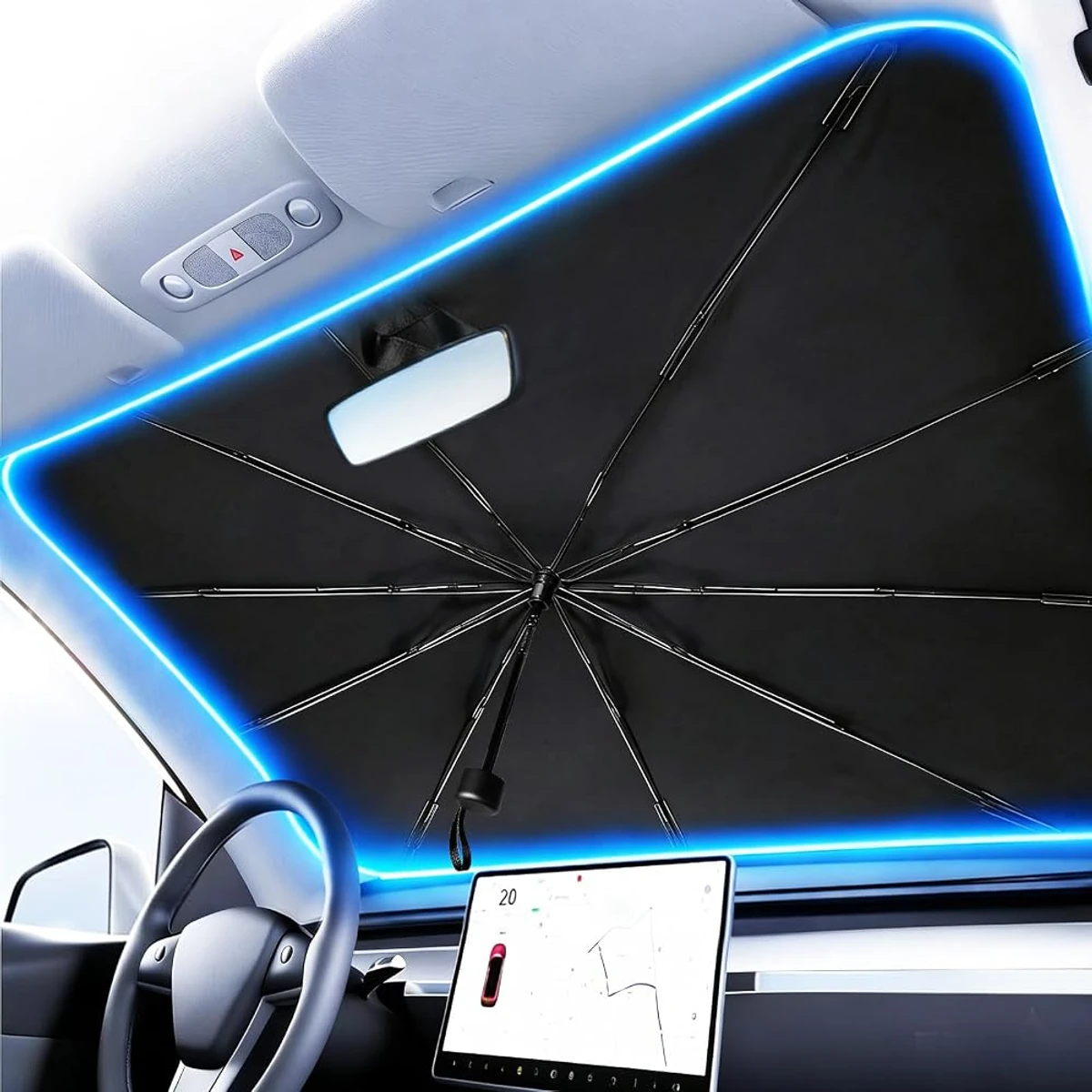 Umbrella Windshield Sunshade