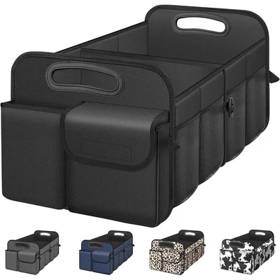 Handled Trunk Organizer with Front Pocket