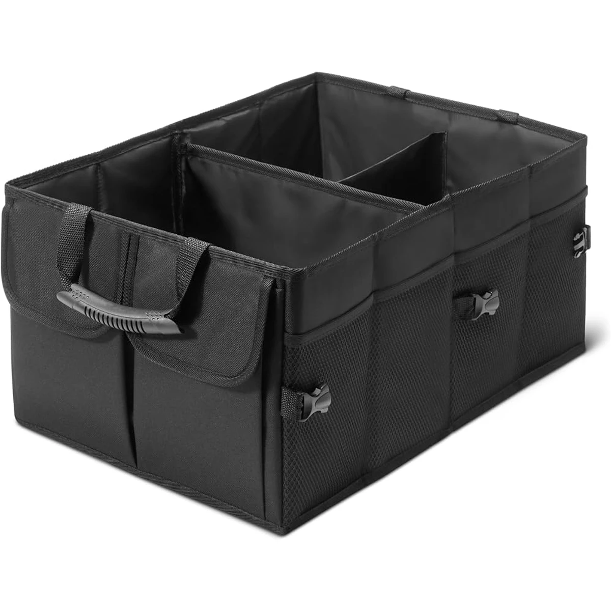 Three-Section Fabric Trunk Organizer