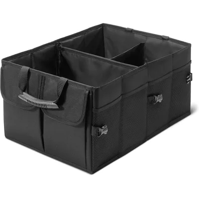 Three-Section Fabric Trunk Organizer