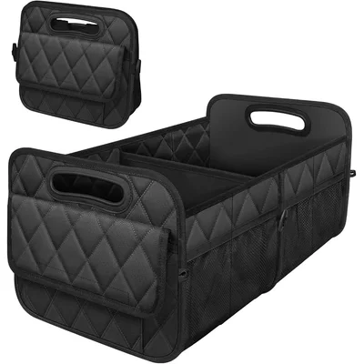 Quilted Handled Trunk Organizer
