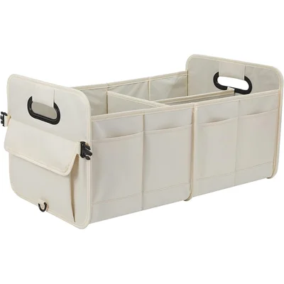 Beige Folding Cargo Organizer