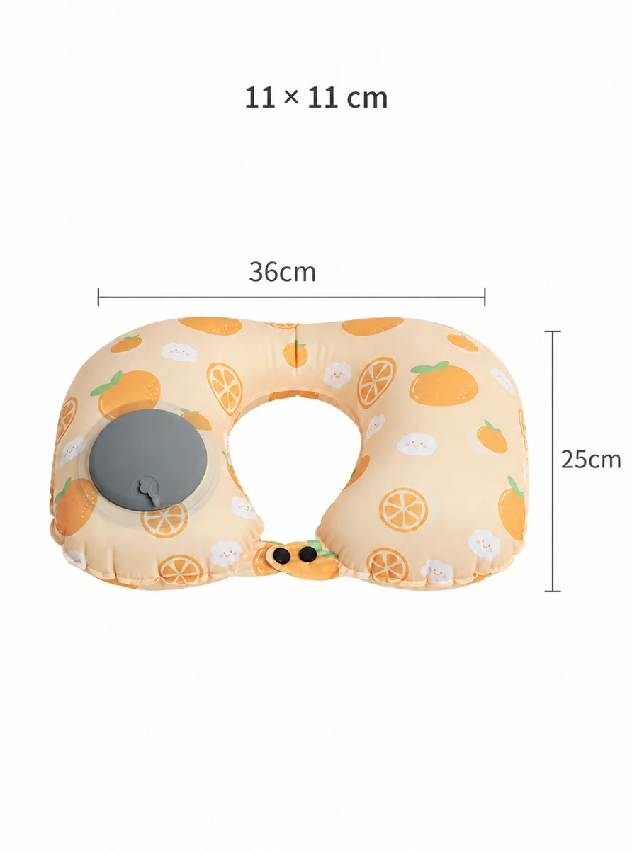 Printed Inflatable U-Shaped Pillow 10009 — product image 1