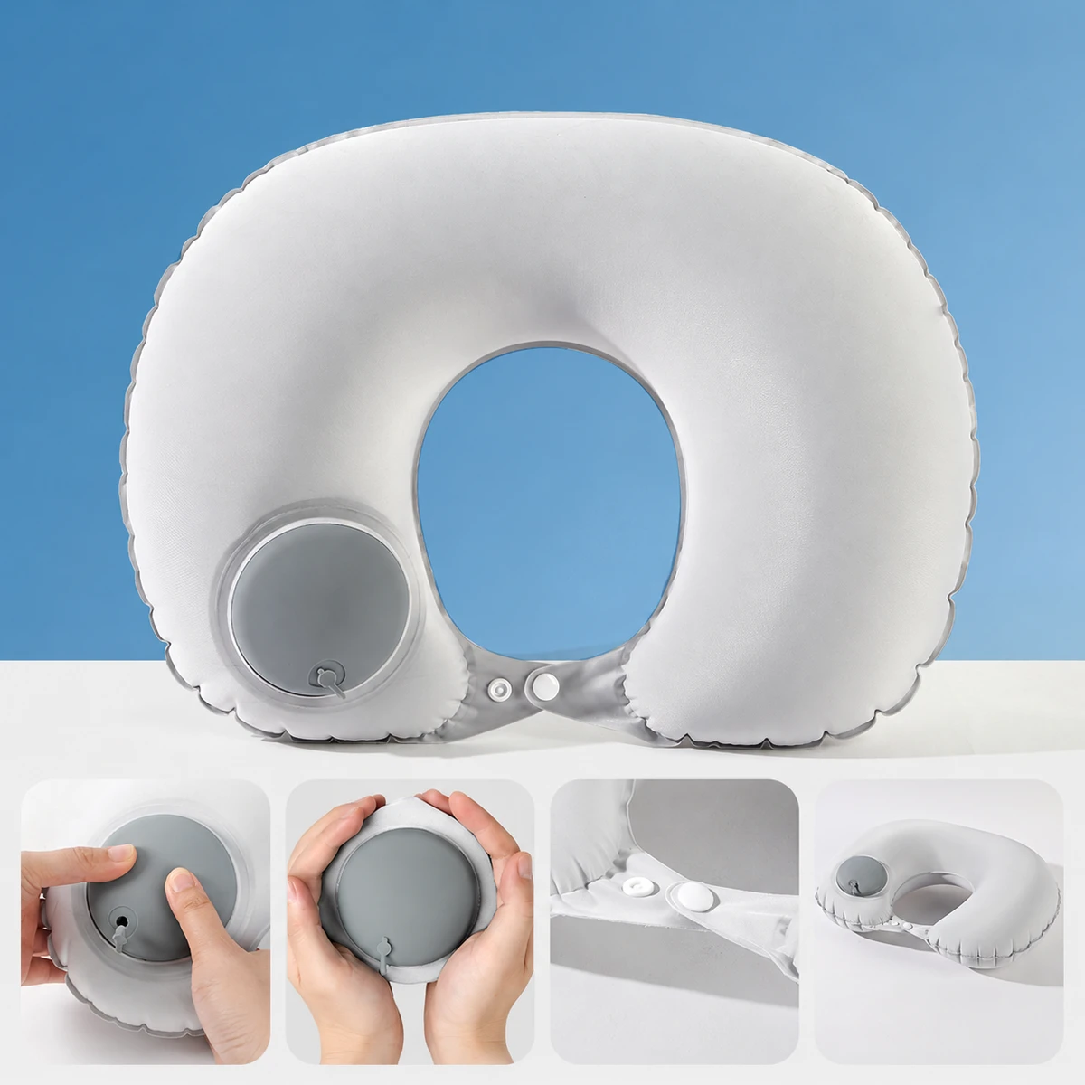 Large Inflatable U-Shaped Pillow 10013 — product image 1