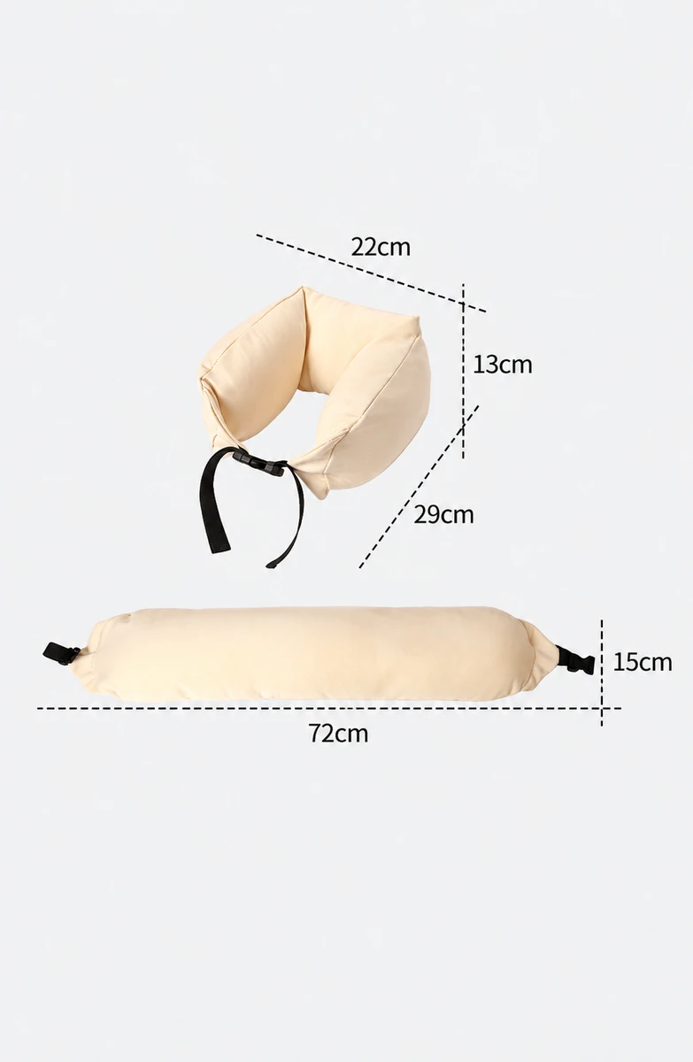 Air-Layer Bead-Filled Neck Pillow 10024 — product image 1