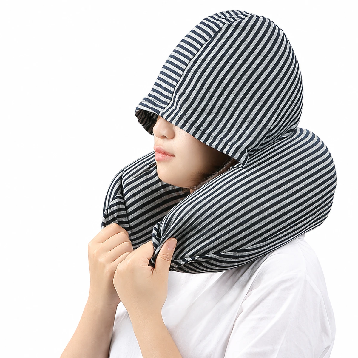 Hooded Bead-Filled Neck Pillow 10025 — product image 1