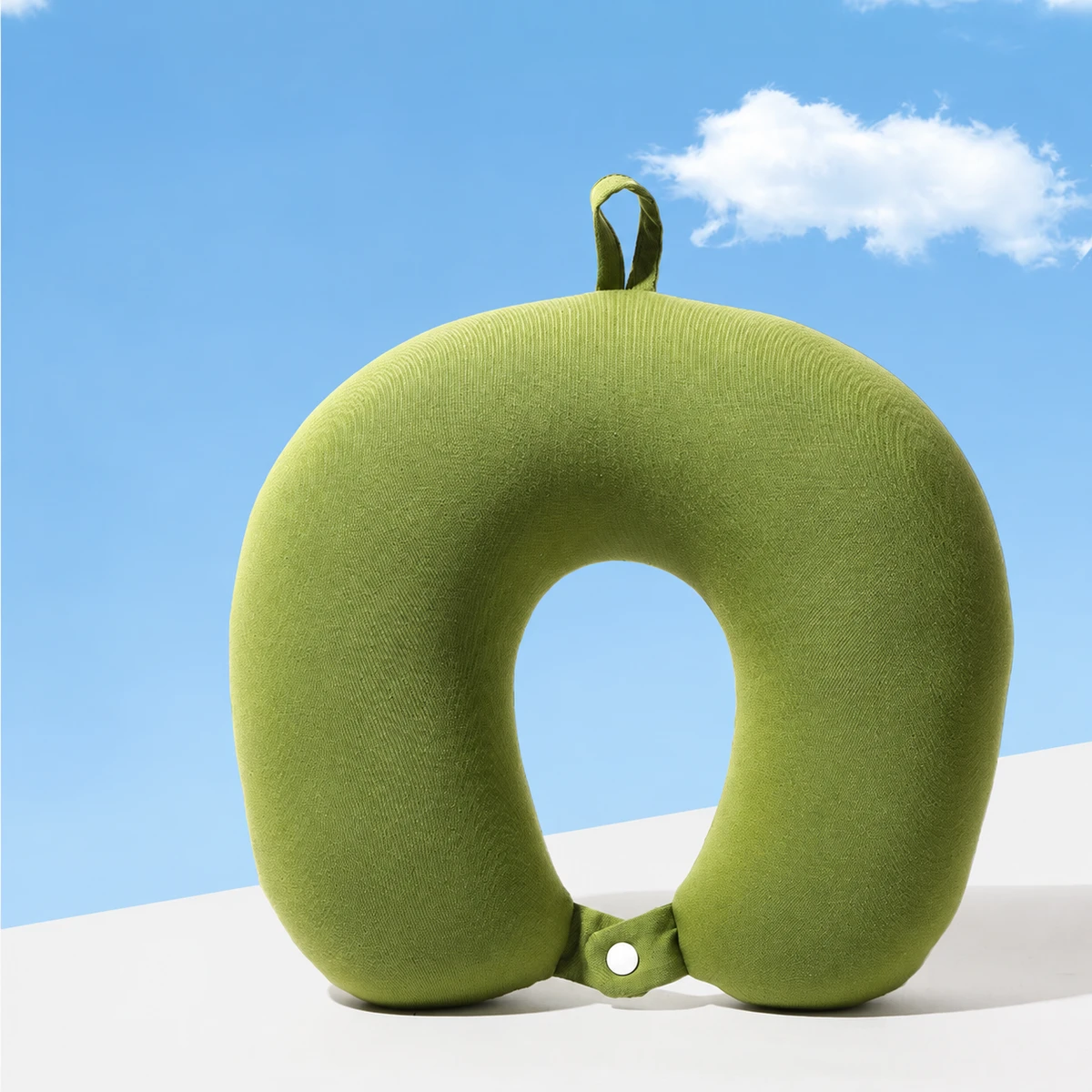 Cotton Knit Bead-Filled Neck Pillow 10027 — product image 1