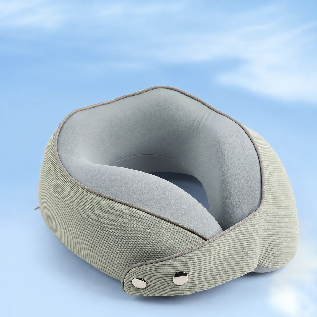 Ribbed U-Shaped Neck Pillow 10052 — product image 1