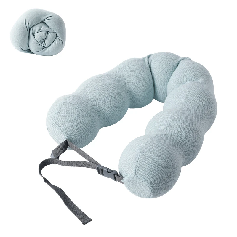 Cotton-Linen Wraparound Neck Pillow 10055 — product image 1