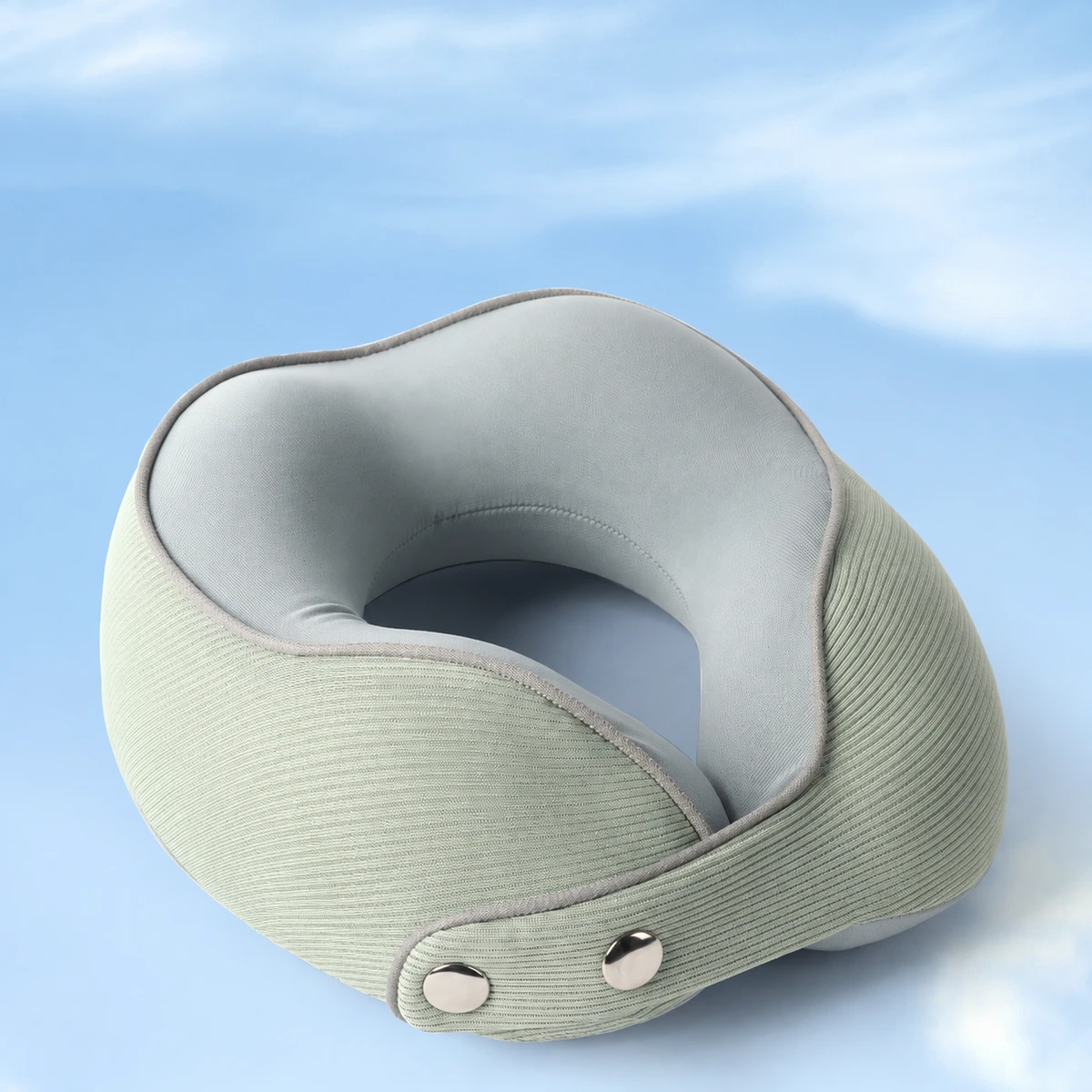 Children’s Ribbed U-Shaped Neck Pillow 10059 — product image 1