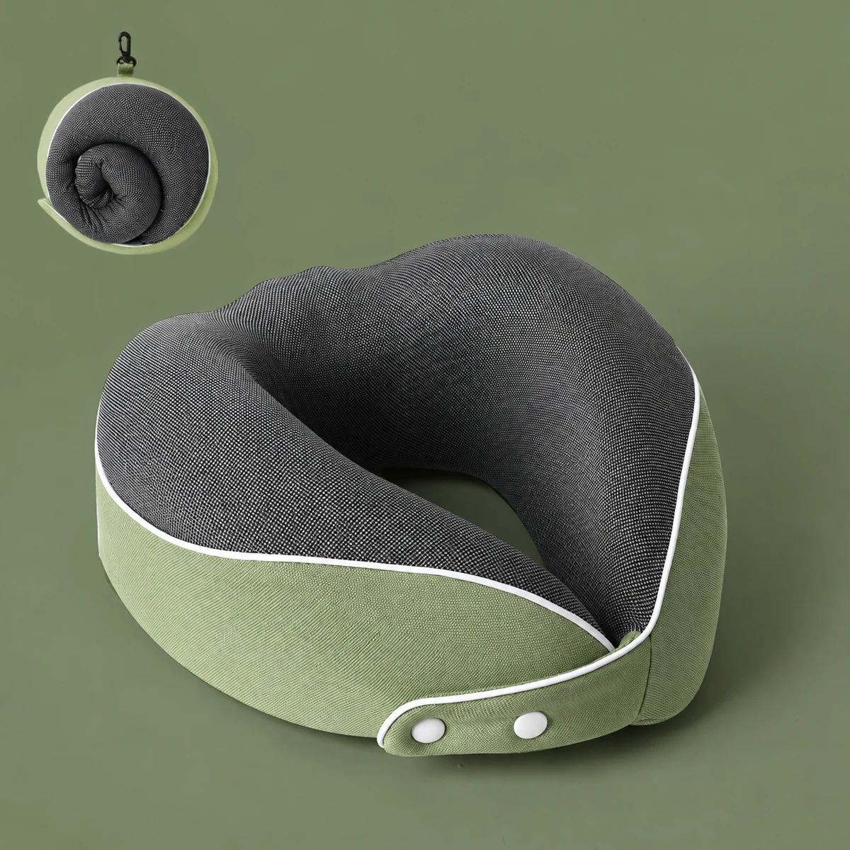 Cool-Touch Pique U-Shaped Neck Pillow 10070 — product image 1
