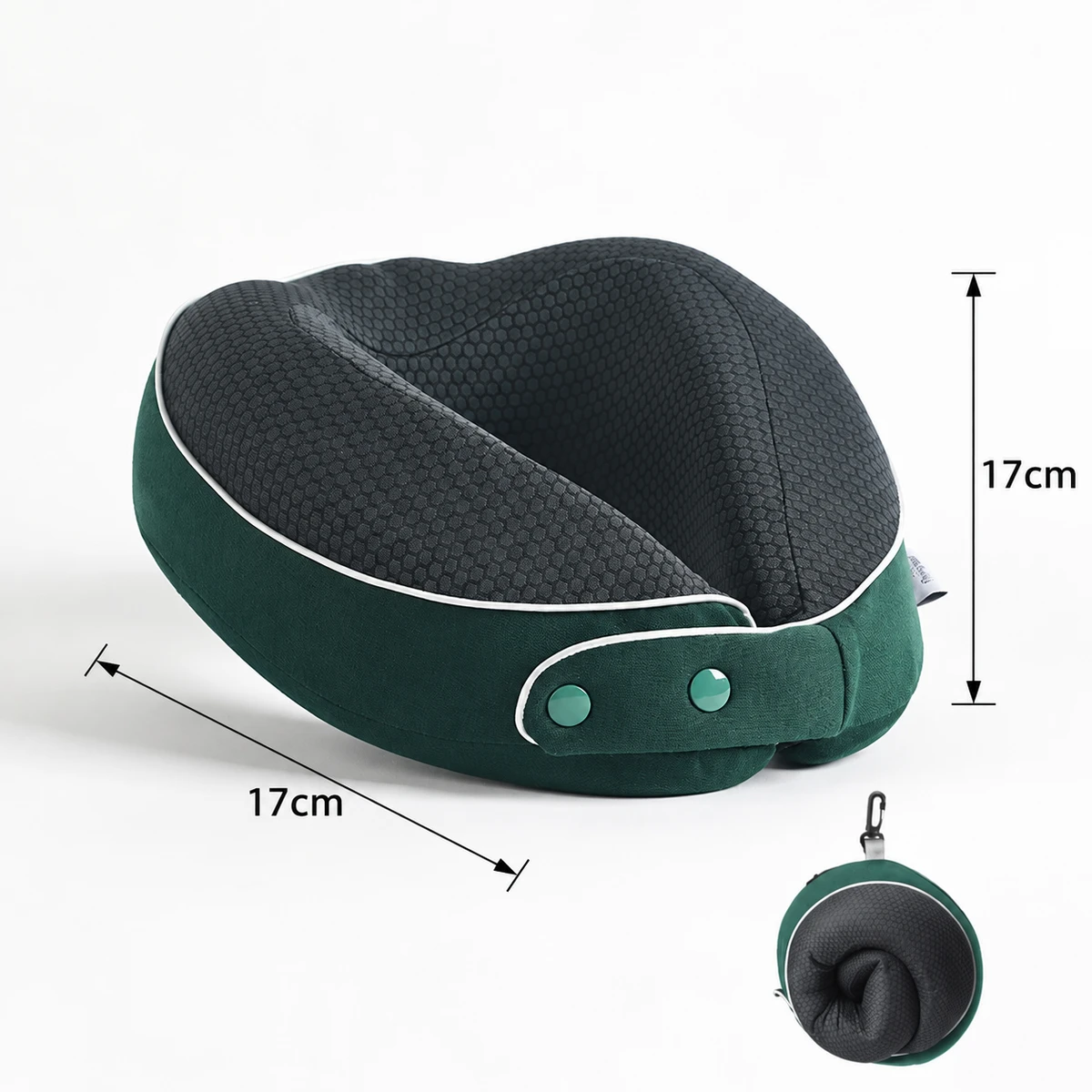 Rayon Air-Layer and Mesh U-Shaped Neck Pillow 10071 — product image 1