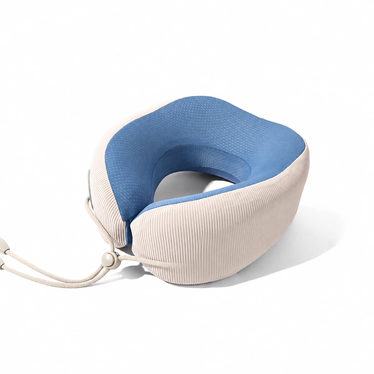 Ribbed and Mesh U-Shaped Neck Pillow 10074 — product image 1