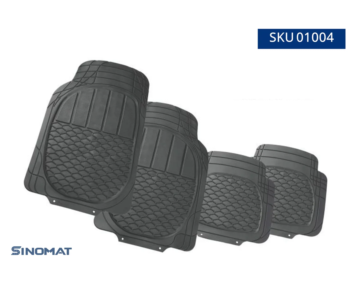 PVC Car Floor Mat Set 01004