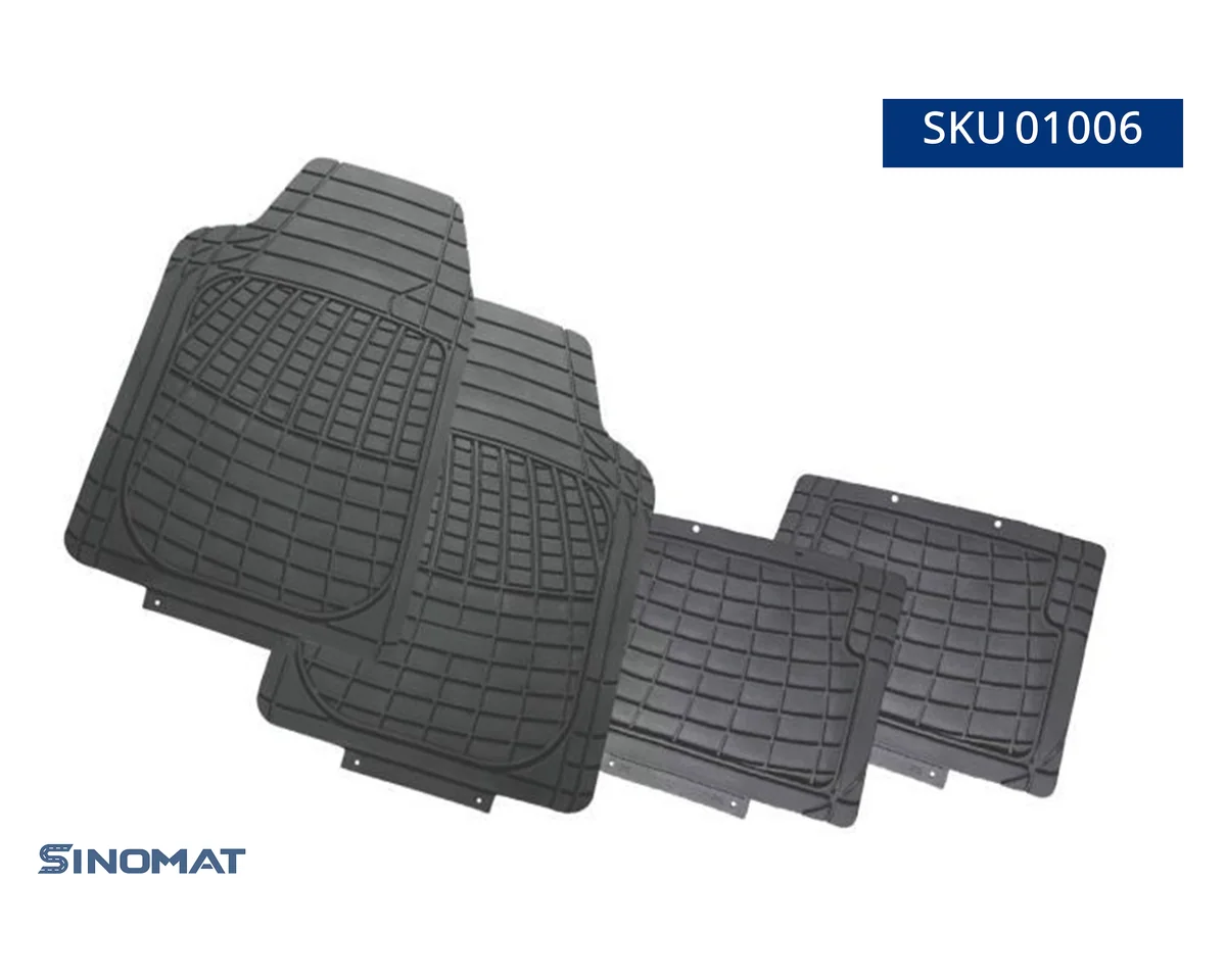 PVC Car Floor Mat Set 01006