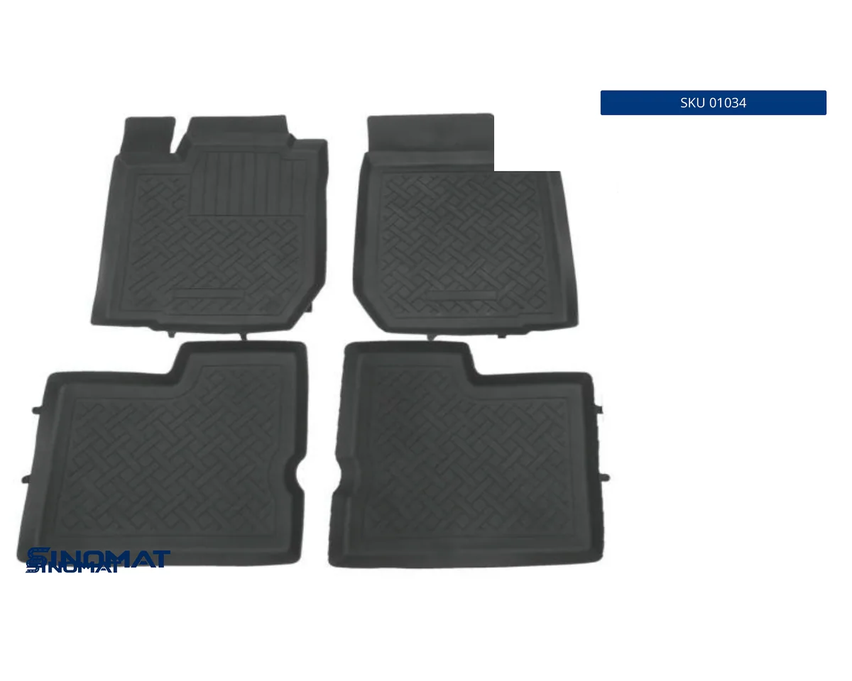 PVC Car Floor Mat Set 01034