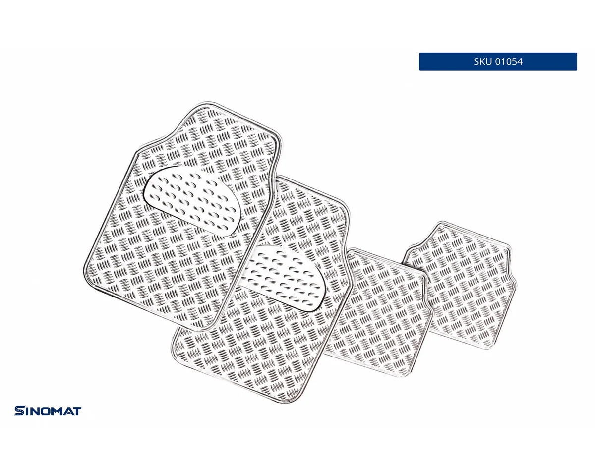 PVC Car Floor Mat Set 01054