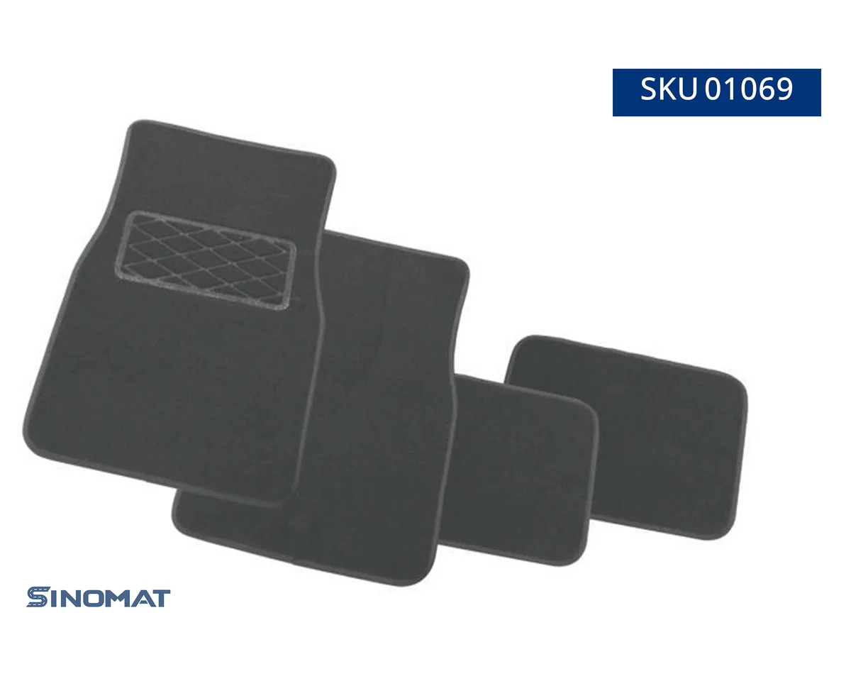 Carpet Car Floor Mat Set 01069