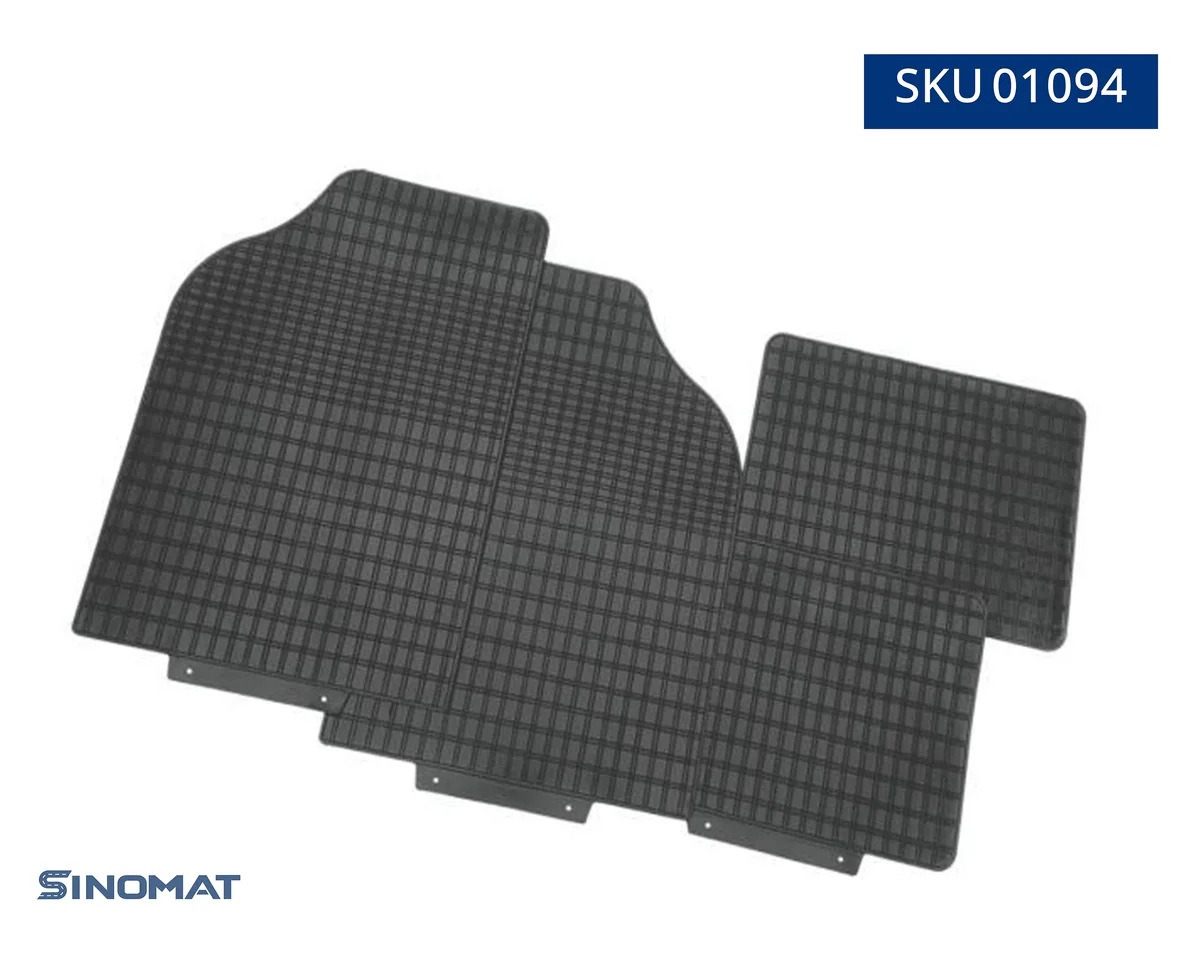 Rubber Car Floor Mat Set 01094