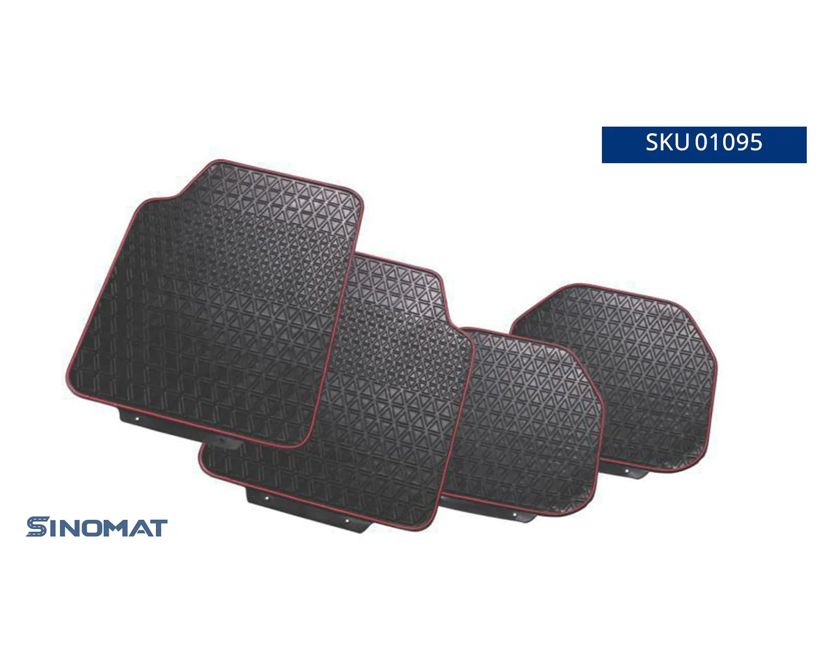 Rubber Car Floor Mat Set 01095