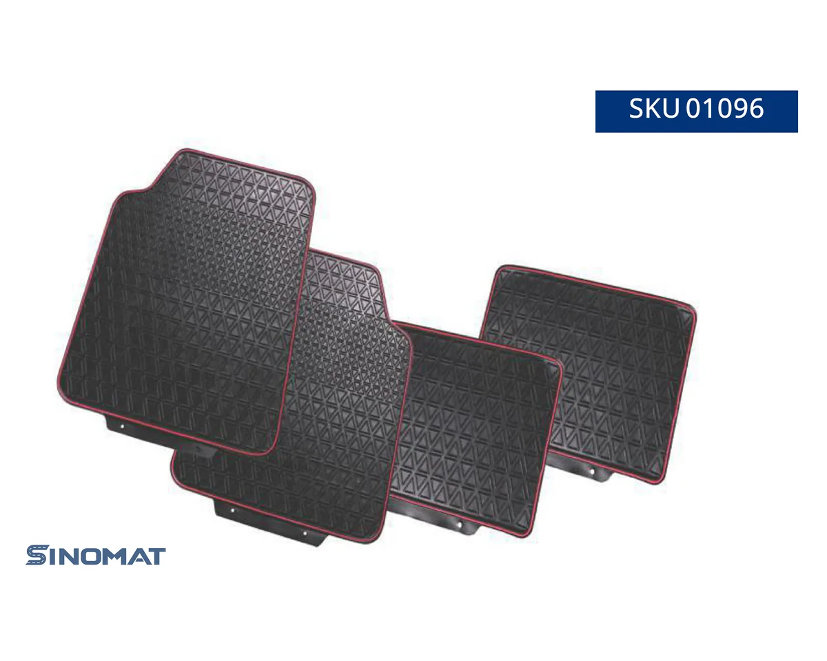 Rubber Car Floor Mat Set 01096