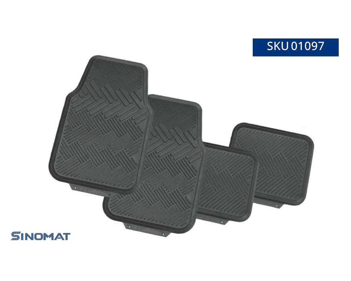 Rubber Car Floor Mat Set 01097