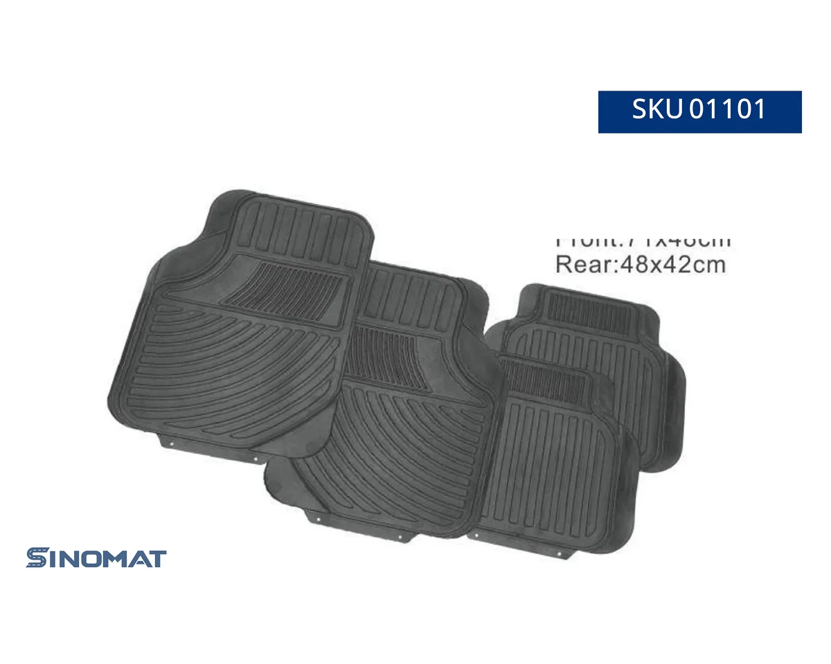 Rubber Car Floor Mat Set 01101
