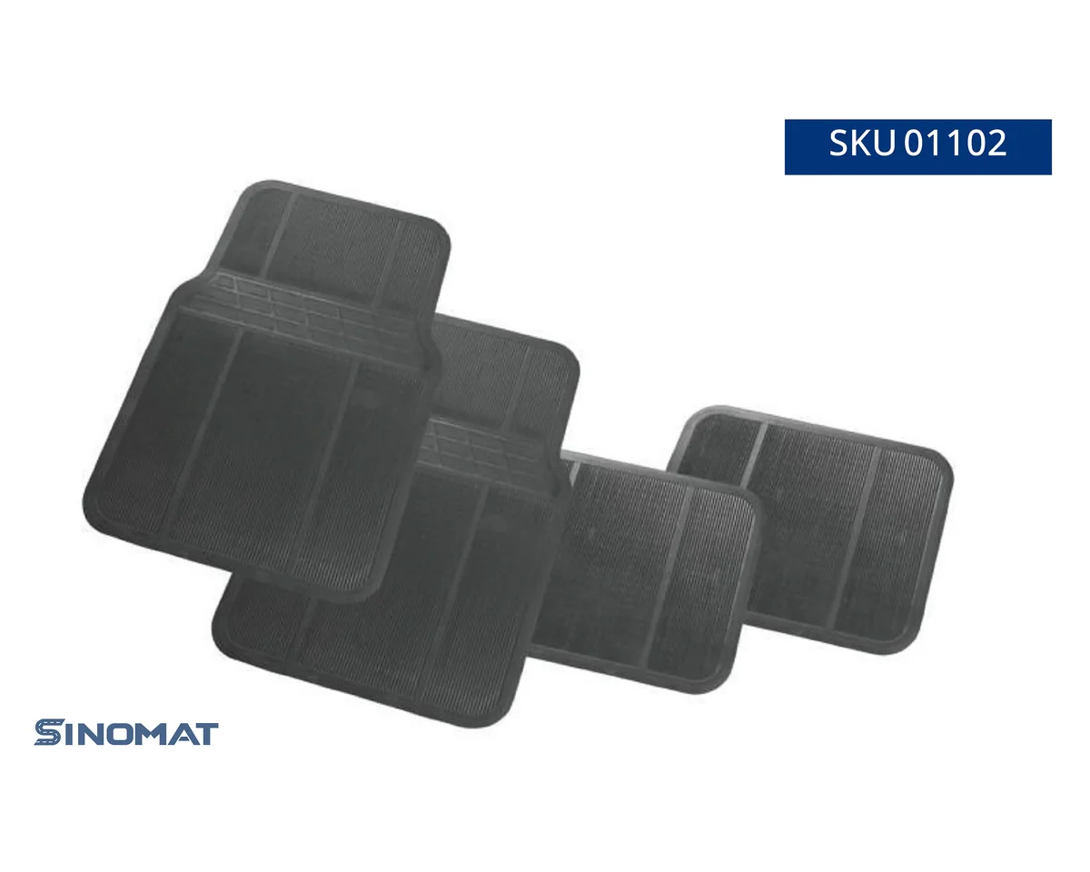 Rubber Car Floor Mat Set 01102
