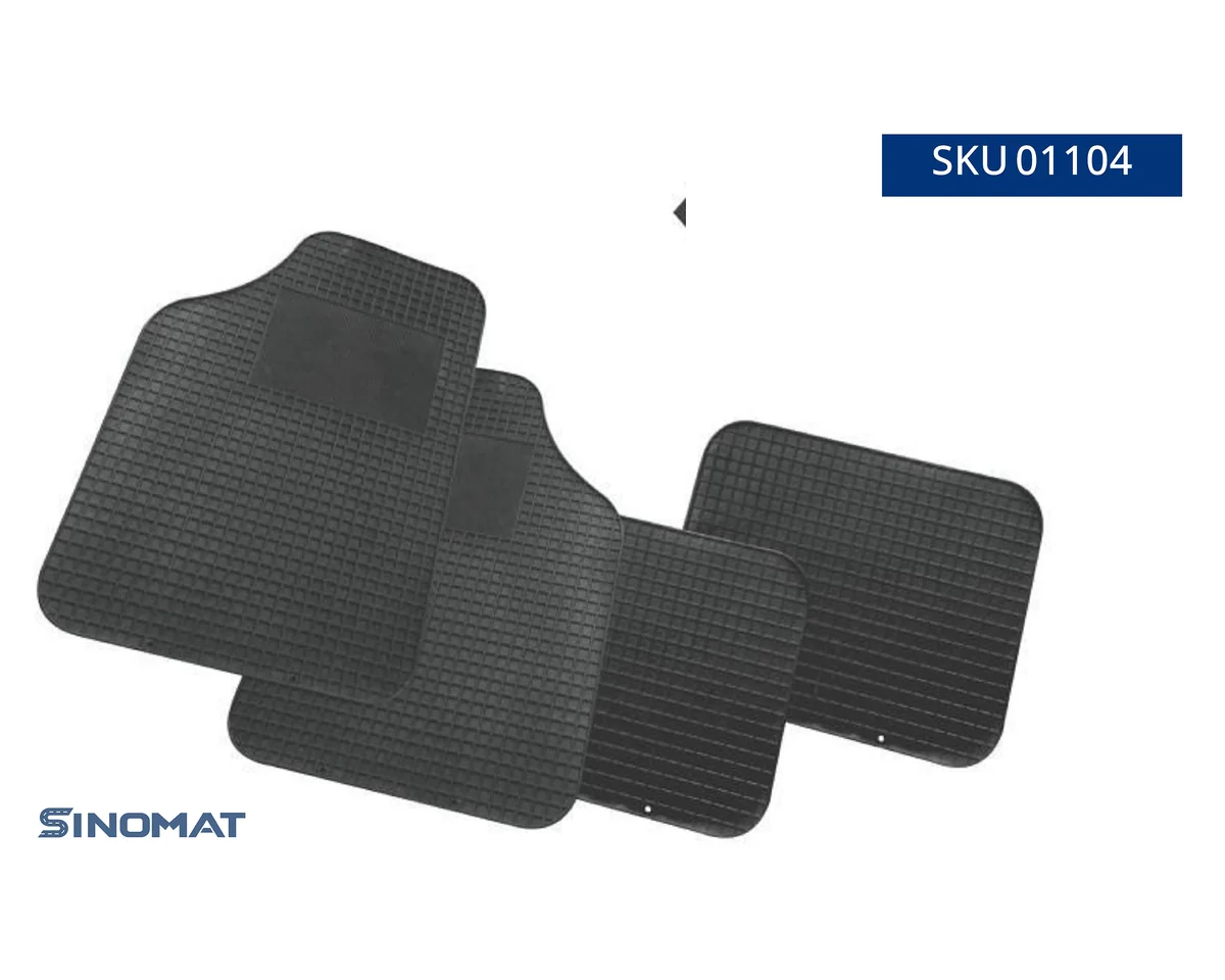 Rubber Car Floor Mat Set 01104