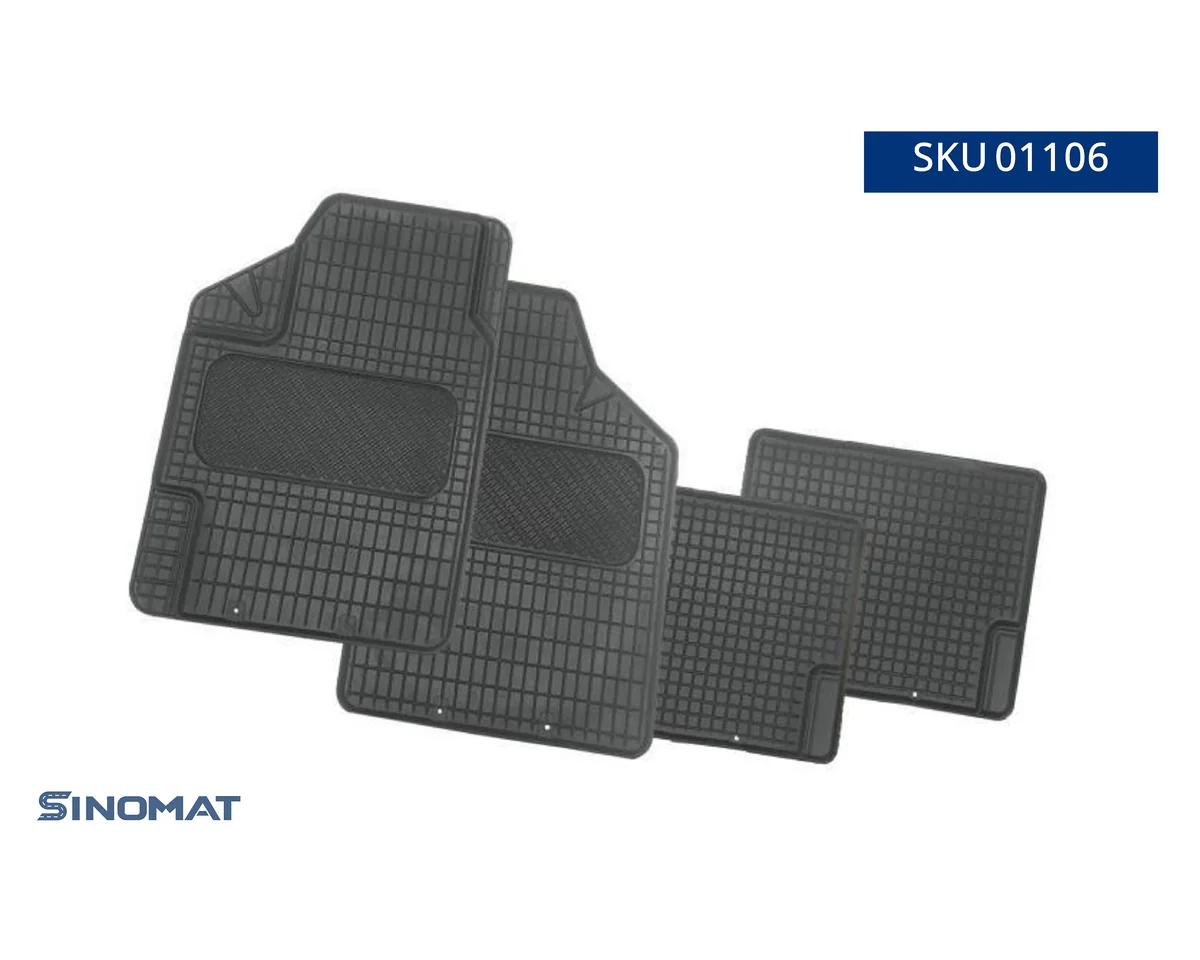 Rubber Car Floor Mat Set 01106