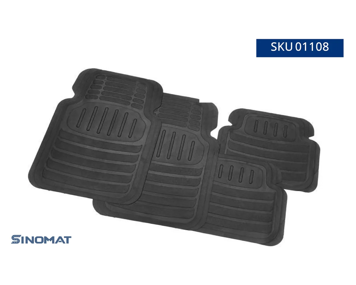 Rubber Car Floor Mat Set 01108